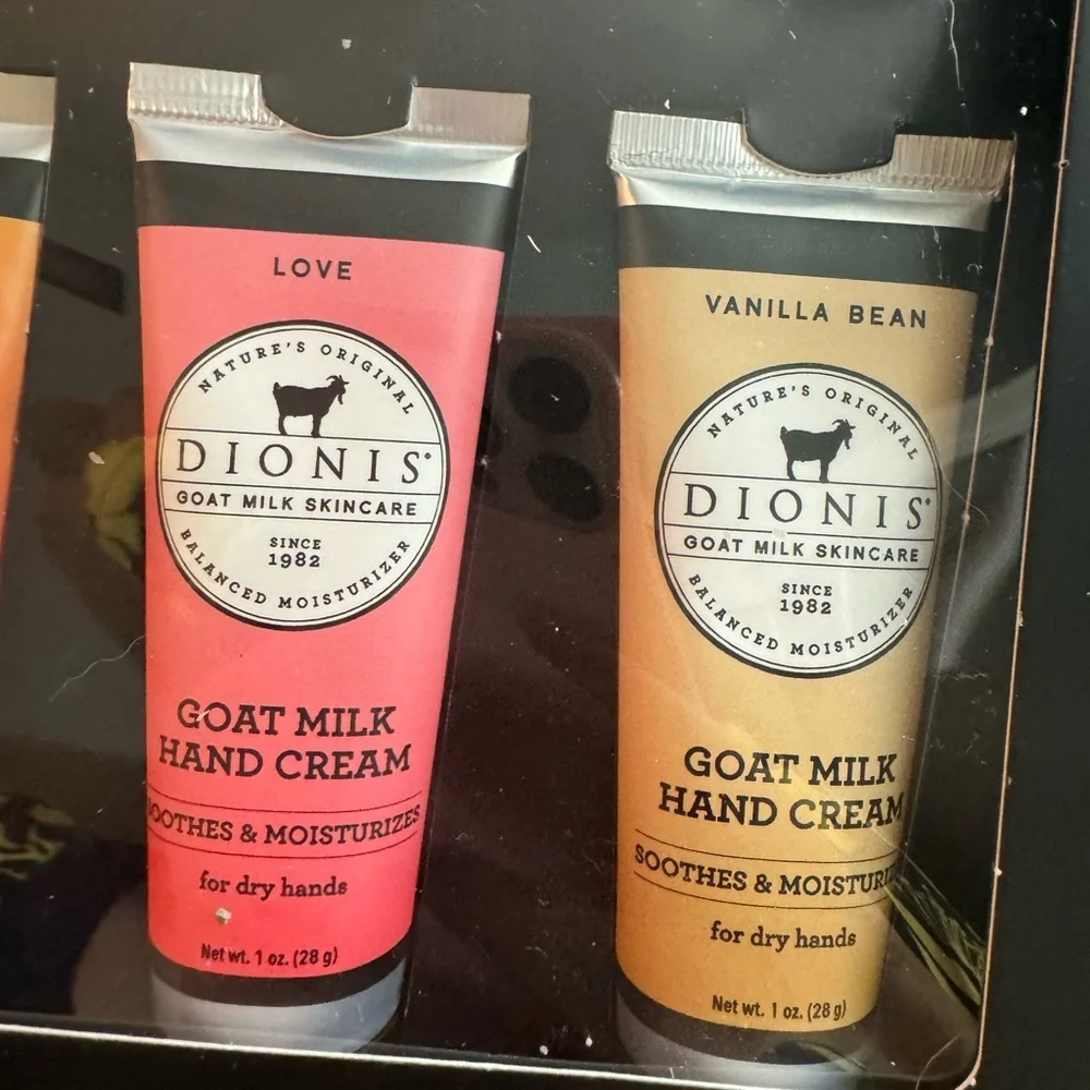 Dionis goat milk hand cream set of 8 - Picture 4 of 8
